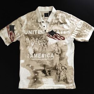 Men’s Graphic Collar Shirt